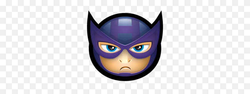 256x256 Hawkeye Clipart - Batgirl Clipart
