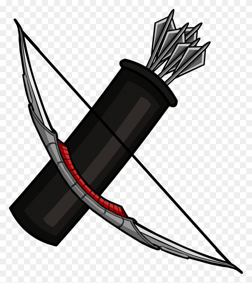 Hawkeye Quiver Bow Club Penguin Wiki Fandom Powered Take A Bow Clipart FlyClipart