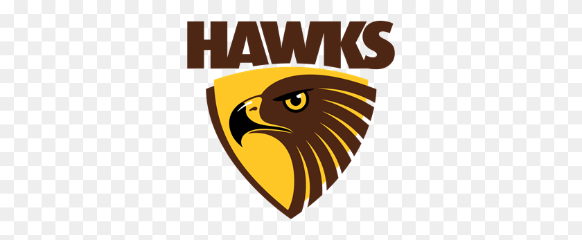 300x287 Hawks Logo Vectors Free Download - Hawk Logo PNG