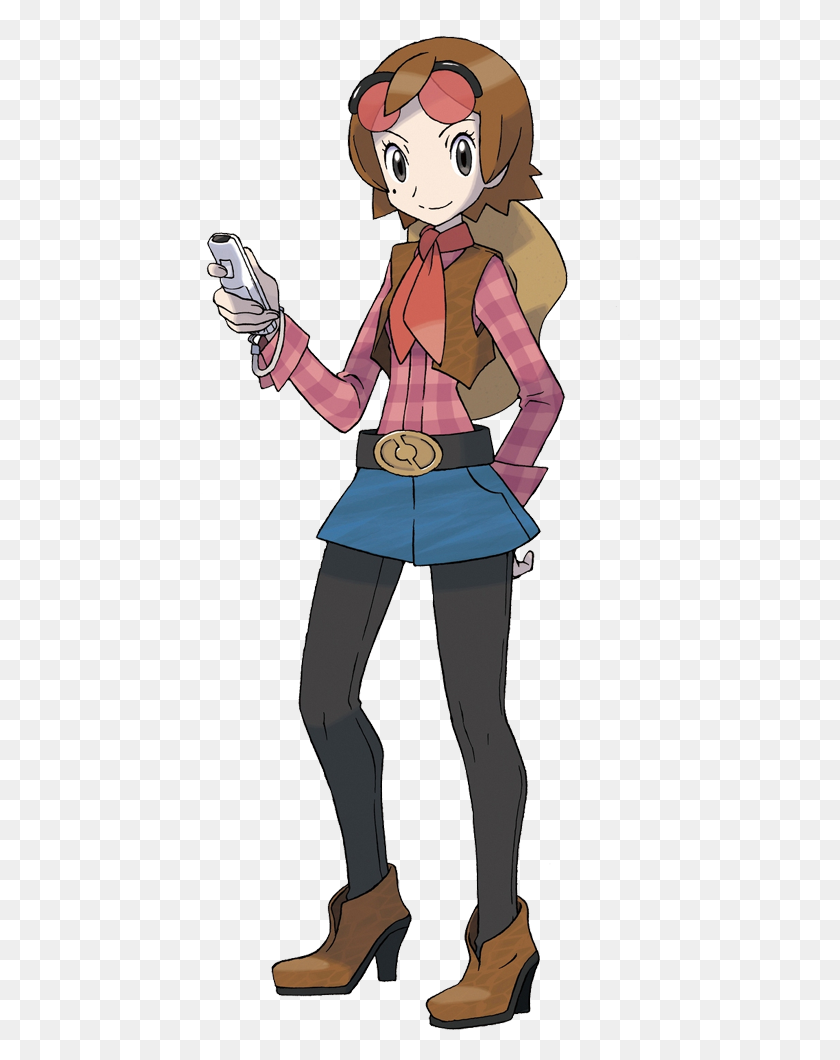 437x1000 Hayley - Entrenador Pokémon Png