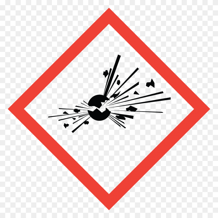 1017x1017 Hazard Communication Pictograms Occupational Safety And Health - Explosion PNG Gif