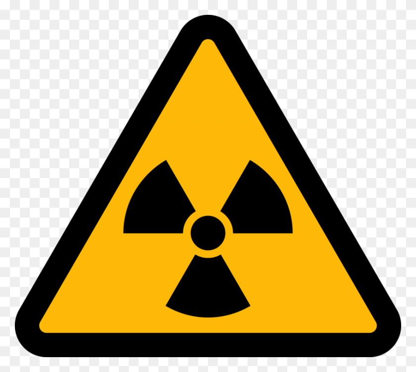 845x750 Hazard Symbol Radioactive Decay Radiation Sign - X Ray Clipart