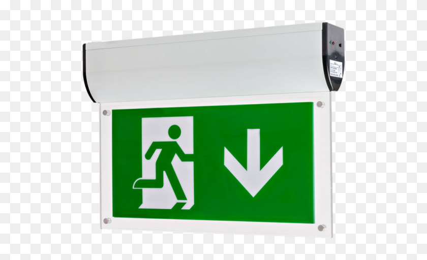 1024x594 Hbe Emergency Exit Sign Hanging Blade Exit Sign - Exit Sign PNG