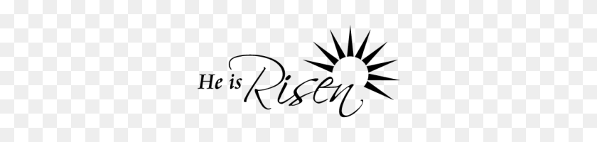 320x140 He Is Risen Wall Decal - He Is Risen PNG