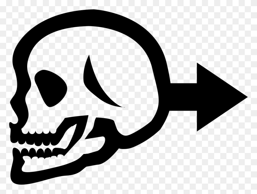 980x722 Head To Bone Png Icon Free Download - Sans Head PNG
