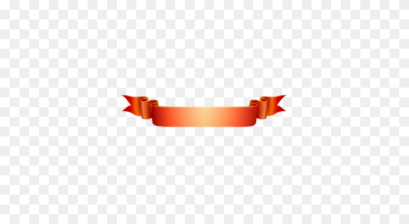400x400 Header Red Ribbon Transparent Png - Red Light PNG