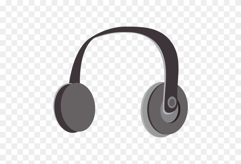 512x512 Headphone Cartoon - Cartoon Headphones PNG