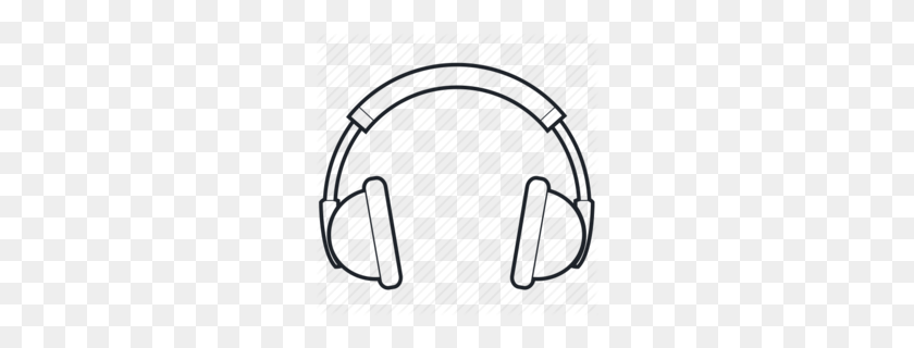 260x260 Headphone Cord Podcast Clipart - Cord Clipart