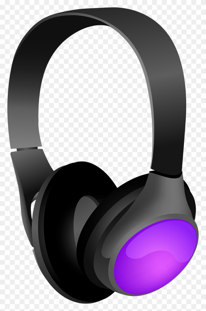 826x1280 Headphones Clip Art - Audio Clipart