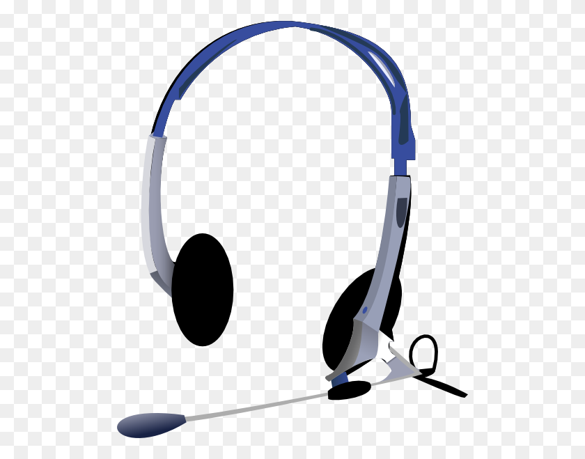 504x599 Headphones Clip Art Free - Earbuds Clipart