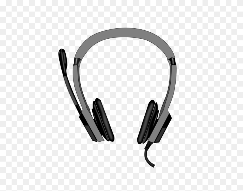 971x750 Наушники Logitech Usb Connector Circumaural Headset - Наушники Клипарт Прозрачный