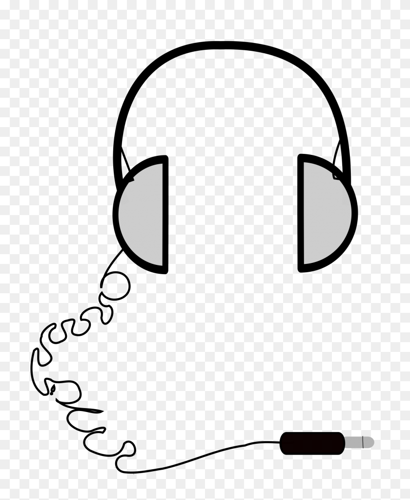 1942x2400 Headphones Simple Icons Png - Cord PNG
