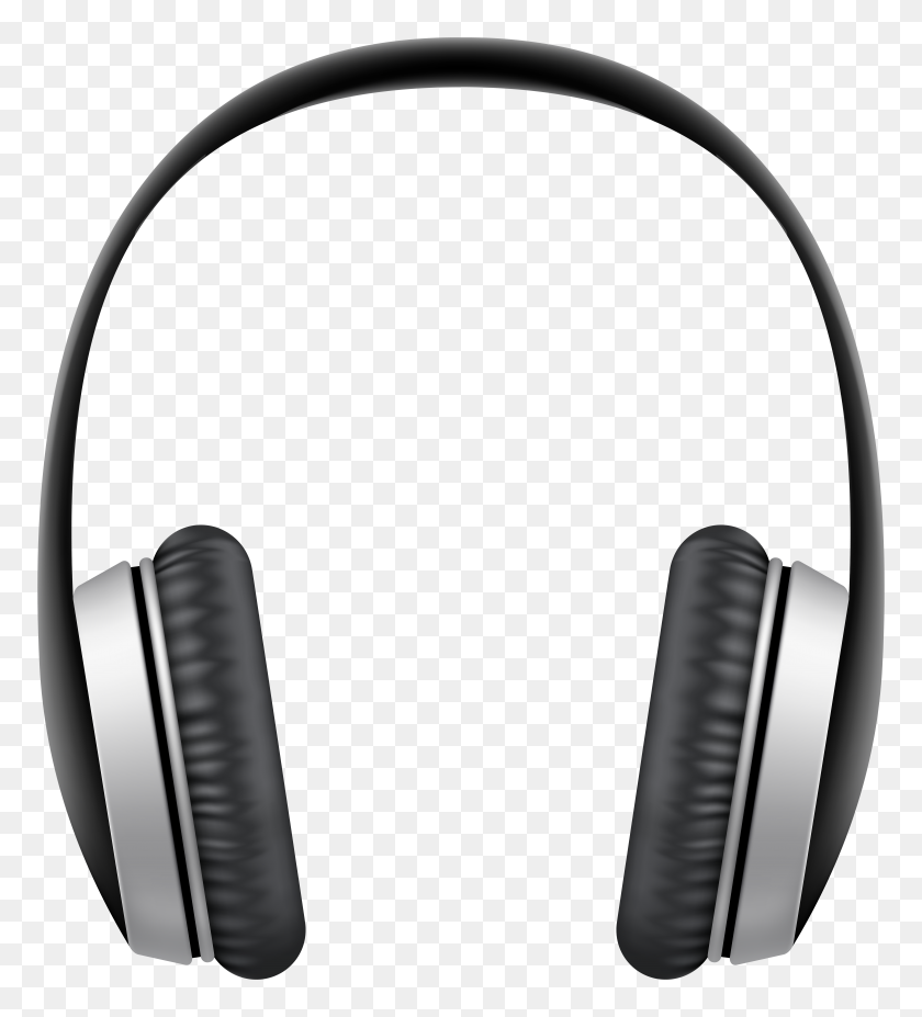 7195x8000 Headset Png Clip Art - Headphones Clipart Transparent
