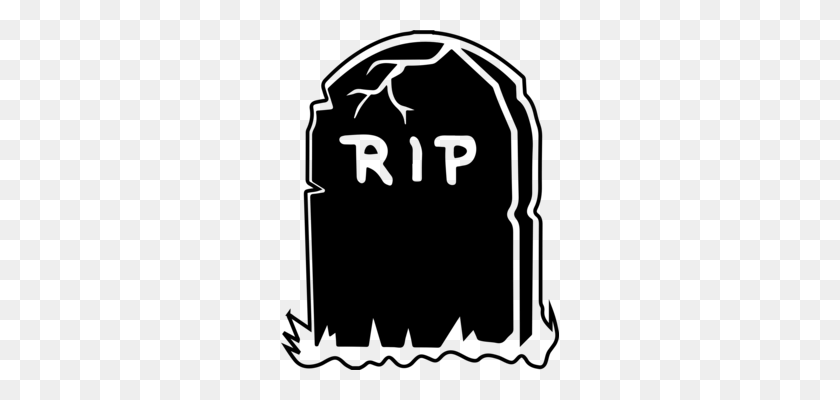 278x340 Headstone Computer Icons Rest In Peace Grave - Rip Clip Art