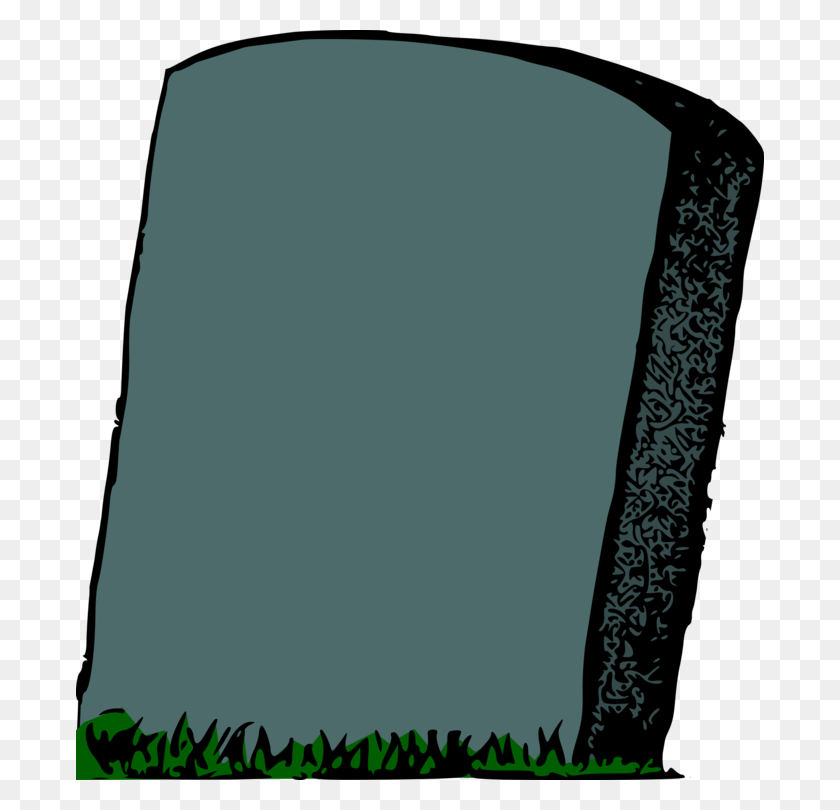 688x750 Headstone Grave Cemetery Death Computer Icons - Tombstone Clipart