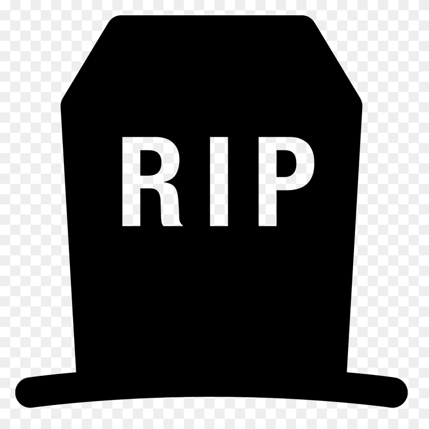 1600x1600 Headstone Icon - Tombstone PNG