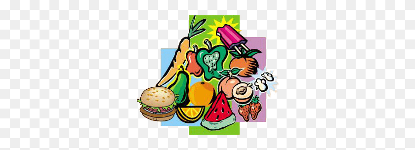288x244 Healthy Food Clipart Balanced Diet - Eating Healthy Clipart