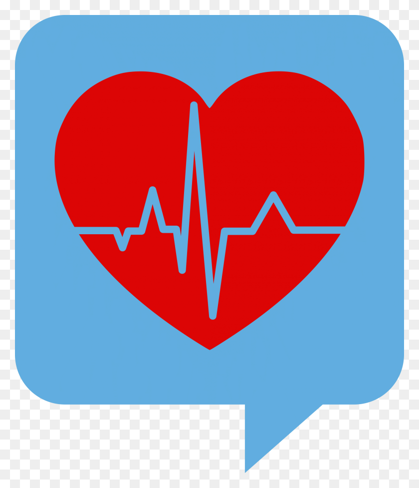 2041x2400 Healthy Heartbeat Cliparts - Heartbeat Clipart Free