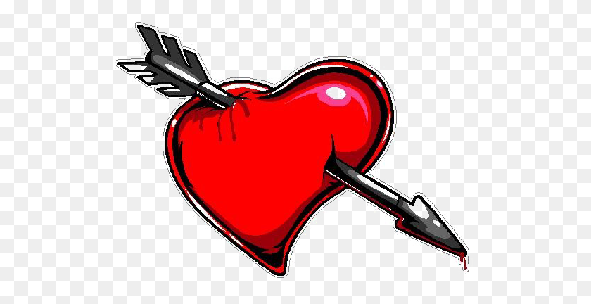 514x372 Heart Arrow Transparent Images Png Arts - Heart Arrow PNG