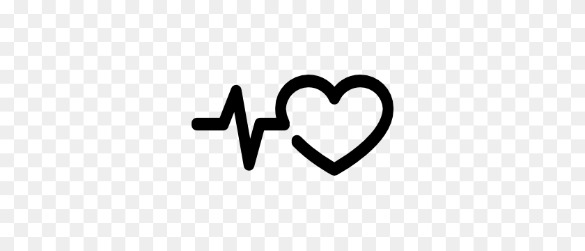 300x300 Наклейка Heart Beat - Сердце С Сердцебиением Клипарт