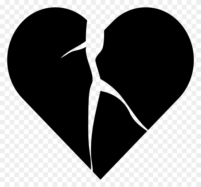 980x906 Heart Broken Png Icon Free Download - Broken PNG