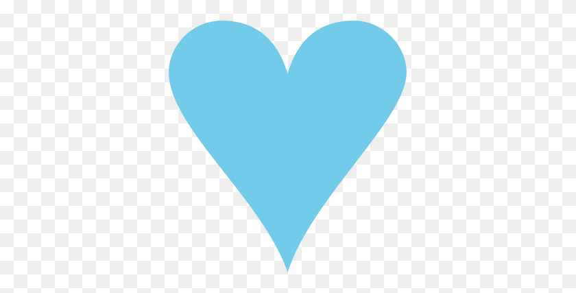 347x367 Heart Clip Art Dark Blue - Watercolor Heart Clipart