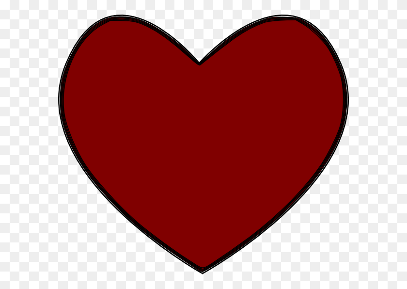 600x536 Сердце Картинки Свободный Вектор - Сердце Клипарт Вектор