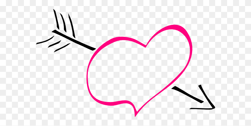 600x361 Сердце Клипарт Картинки Праздники Сердце Пульсирует Сердце Png - Розовое Сердце Клипарт