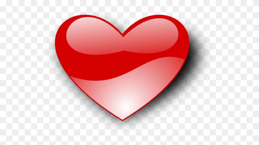 555x411 Сердце Клипарт Бесплатное Использование - Человеческое Сердце Клипарт