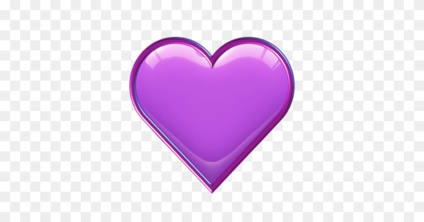 540x380 Heart Clipart Jewels Art Creation Purple Heart - Purple Heart Clipart