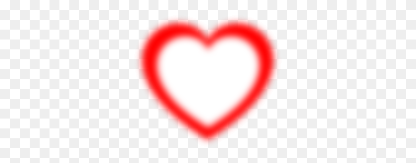 299x270 Heart Clipart Outline Png - Red Heart Clipart