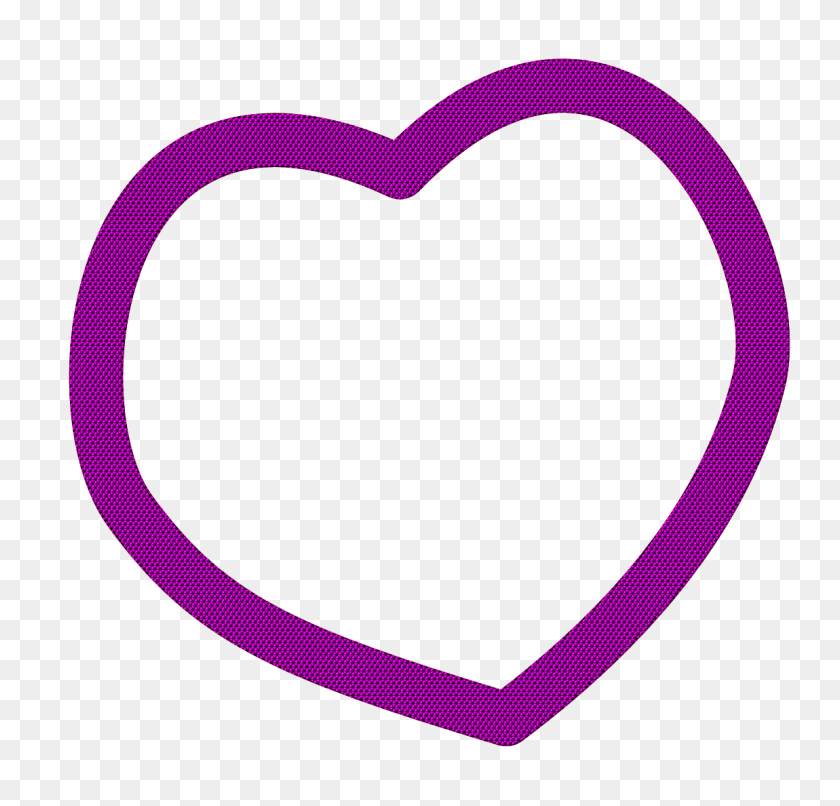 1150x1100 Сердце Клипарт Фиолетовый - Свадебные Сердца Клипарт