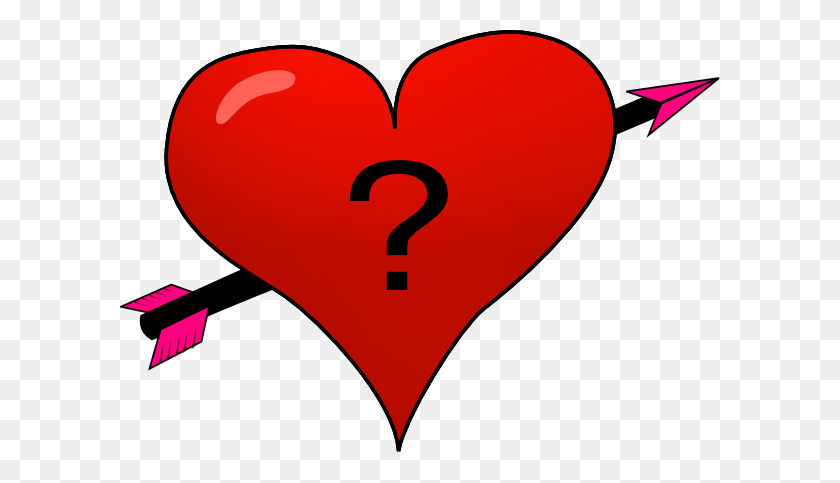 600x423 Heart Clipart Question Mark - Stethoscope Heart Clipart