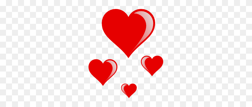 249x299 Heart Cluster Clip Art - Cute Heart Clipart