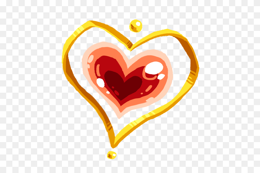 500x500 Heart Container - Heart Gif PNG