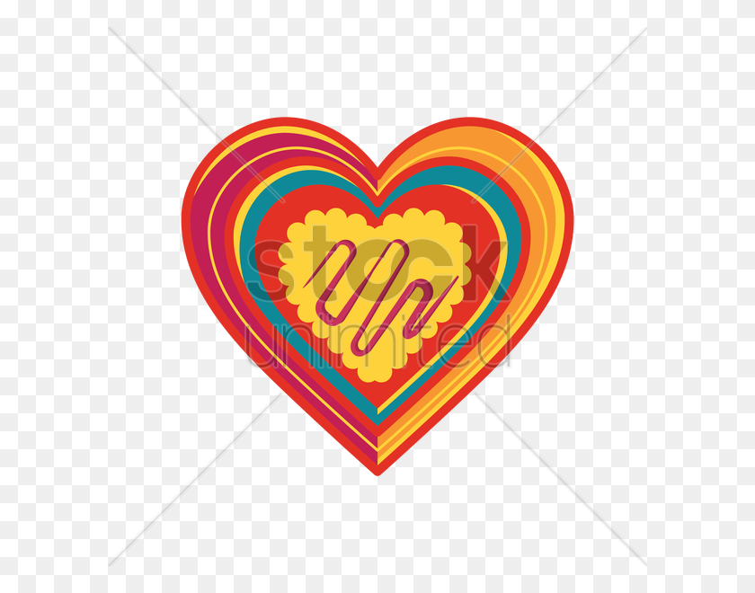 600x600 Heart Cookie With Scribbles Vector Image - Scribbles PNG