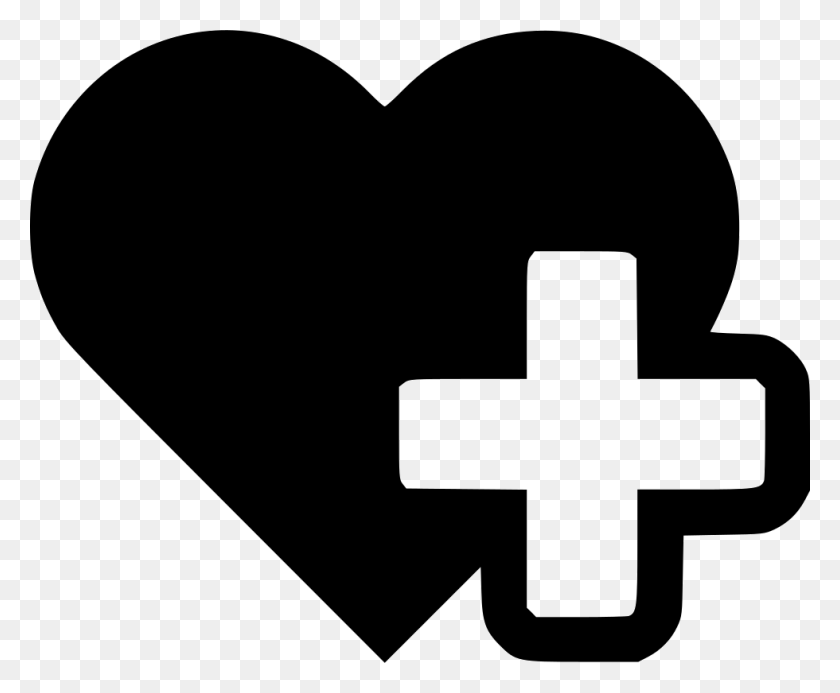 980x796 Heart Cross Medical Png Icon Free Download - Medical PNG