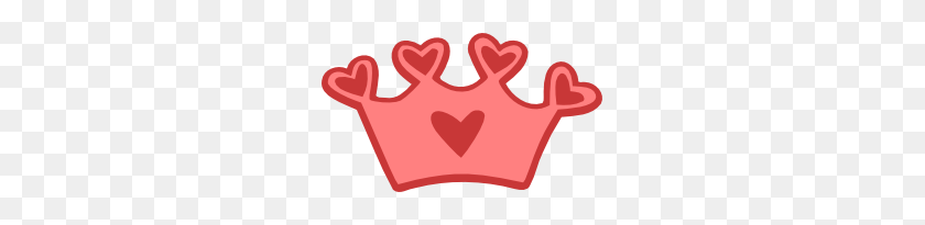 255x145 Heart Crown Free Images - Heart Crown PNG