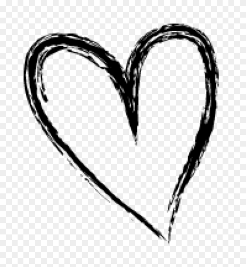 1850x2020 Heart Doodle Freetoedit - Doodle Heart PNG