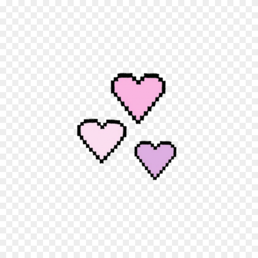 2289x2289 Heart Hearts Colorful Tumblr Kawaii Edit Edits - Kawaii Heart PNG