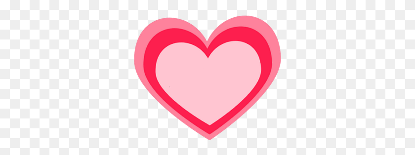 299x254 Heart Hugs Clip Art - Love Word Clipart