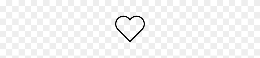 128x128 Сердце Иконки - Контур Сердце Png