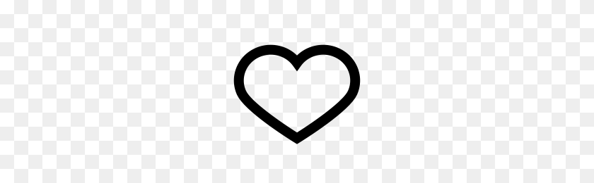 200x200 Heart Icons Noun Project - Instagram Icon White PNG