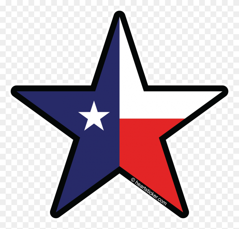1065x1017 Heart In Texas Tx Sticker Lone Star Sticker The Heart Sticker - Texas Shape PNG