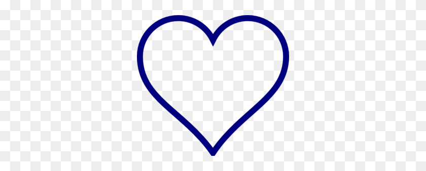 300x279 Heart Line Art Png Png Image - Heart Line PNG