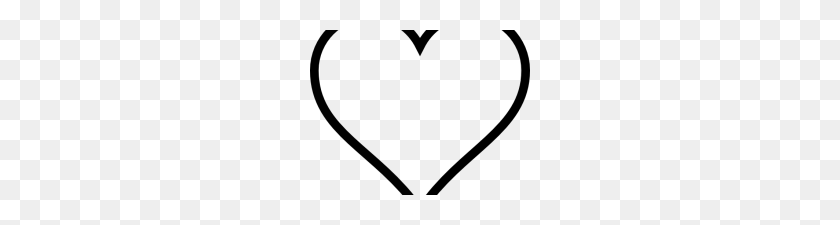 220x165 Heart Outline Clipart Clip Art Heart Outline - Free Clip Art Heart Outline