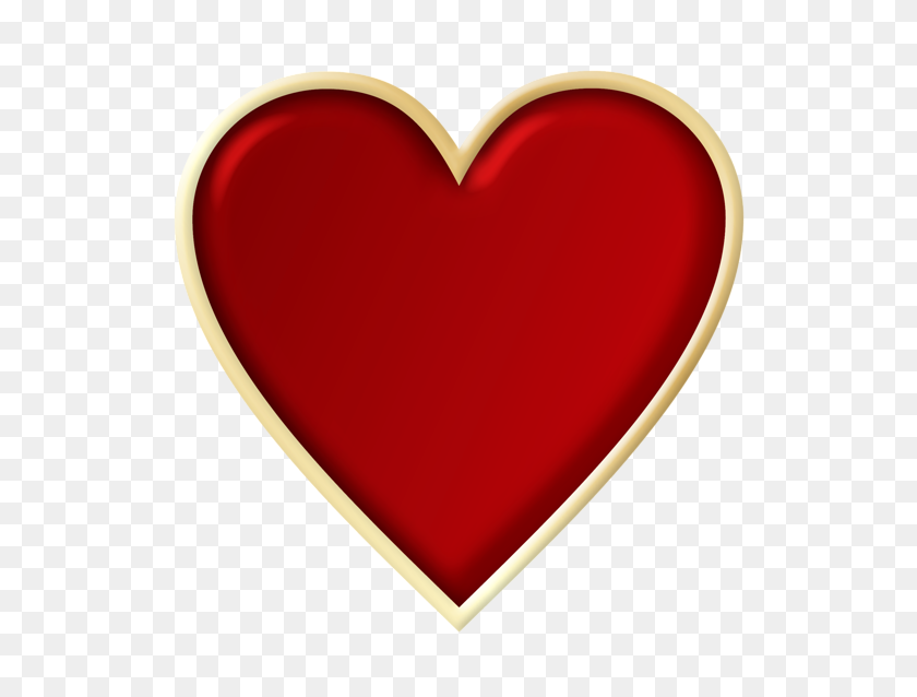 600x578 Heart Png Free Images, Download - Small Heart PNG