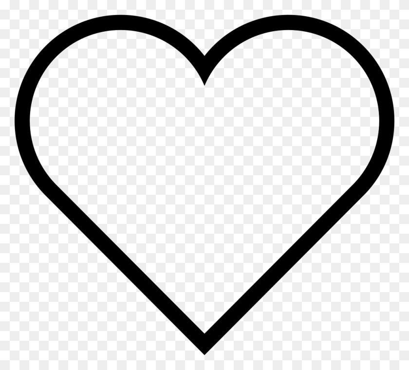 980x880 Heart Png Icon Free Download - Heart Icon PNG