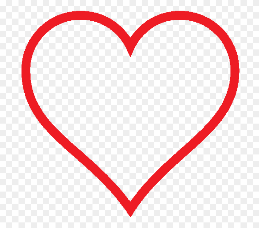 728x678 Heart Png Image With Transparent Background Vector, Clipart - Heart Transparent PNG