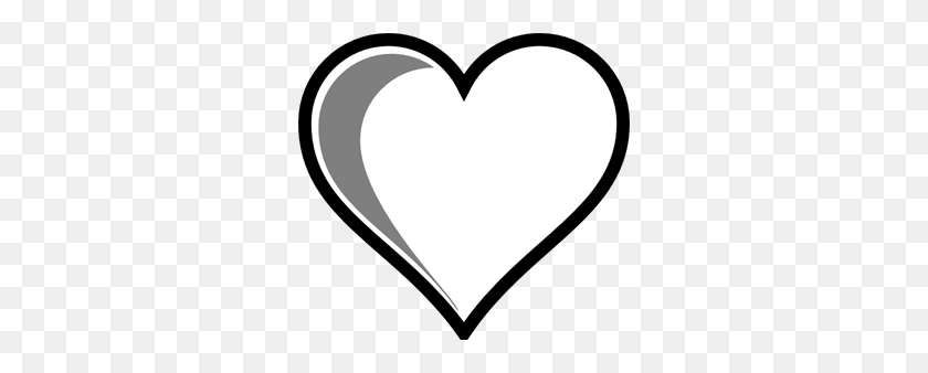 300x278 Heart Png Images, Icon, Cliparts - White Heart PNG